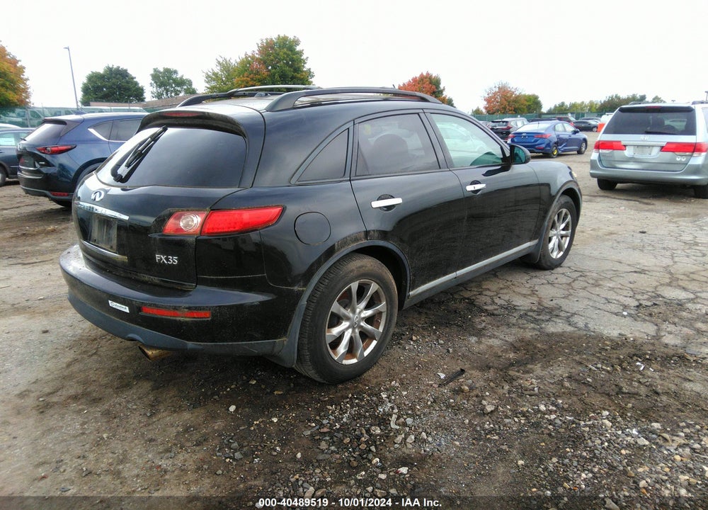 2008 INFINITI FX35 VIN: JNRAS08W68X204375