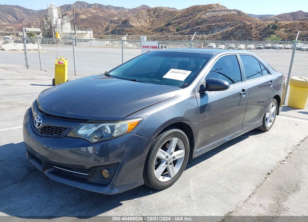 2013 TOYOTA CAMRY SE VIN: 4T1BF1FK5DU701357