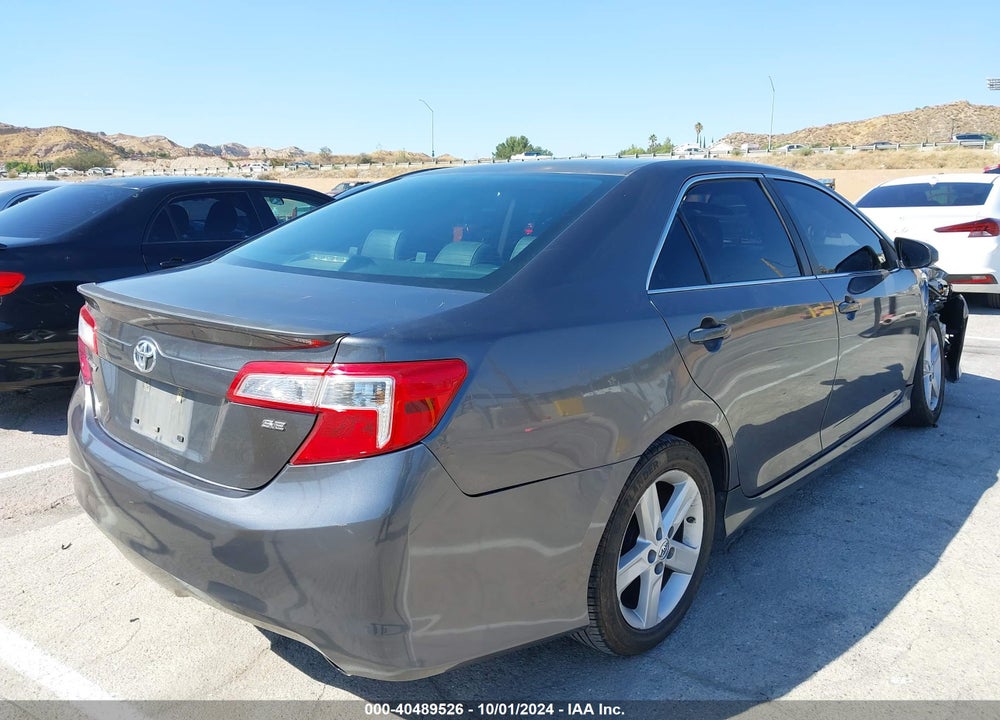 2013 TOYOTA CAMRY SE VIN: 4T1BF1FK5DU701357