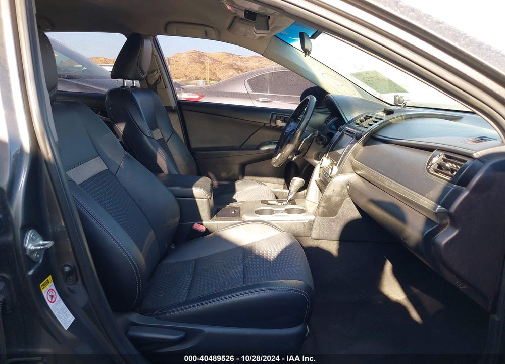 2013 TOYOTA CAMRY SE VIN: 4T1BF1FK5DU701357