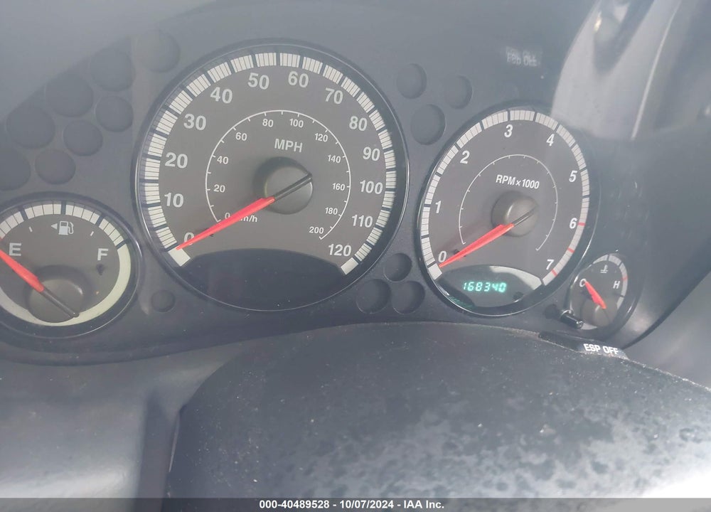 2007 JEEP LIBERTY SPORT VIN: 1J4GK48K37W672660