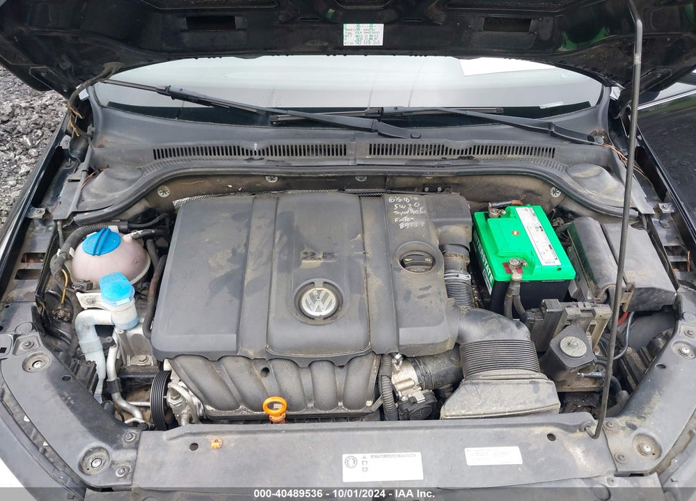 2012 VOLKSWAGEN JETTA 2.5L SE VIN: 3VWDP7AJ6CM450909
