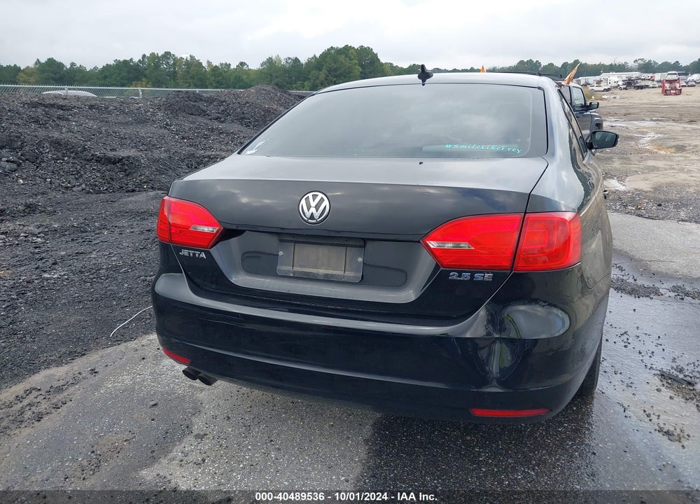 2012 VOLKSWAGEN JETTA 2.5L SE VIN: 3VWDP7AJ6CM450909