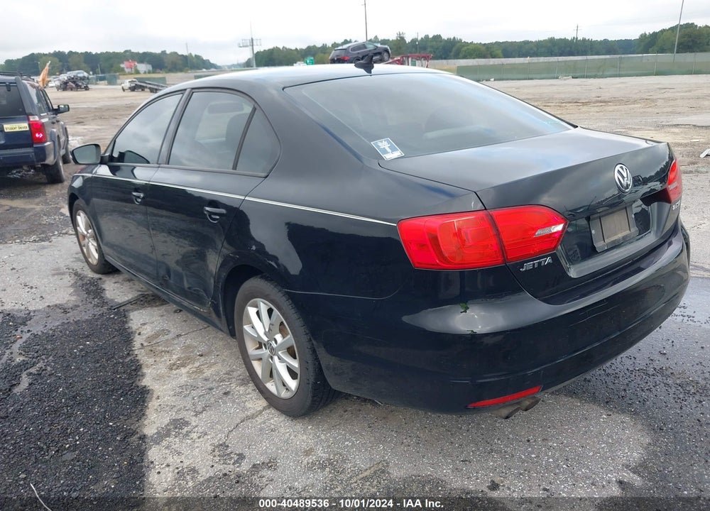 2012 VOLKSWAGEN JETTA 2.5L SE VIN: 3VWDP7AJ6CM450909