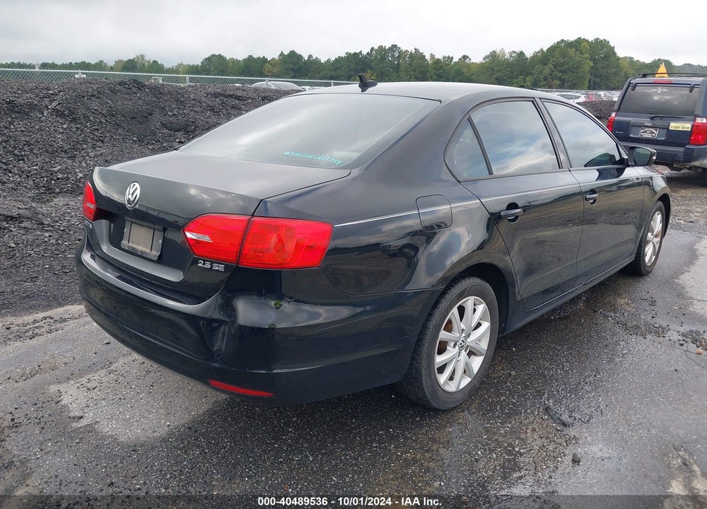 2012 VOLKSWAGEN JETTA 2.5L SE VIN: 3VWDP7AJ6CM450909
