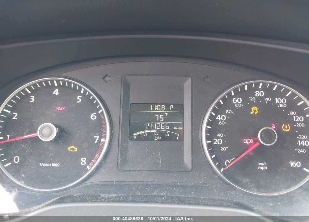 2012 VOLKSWAGEN JETTA 2.5L SE VIN: 3VWDP7AJ6CM450909