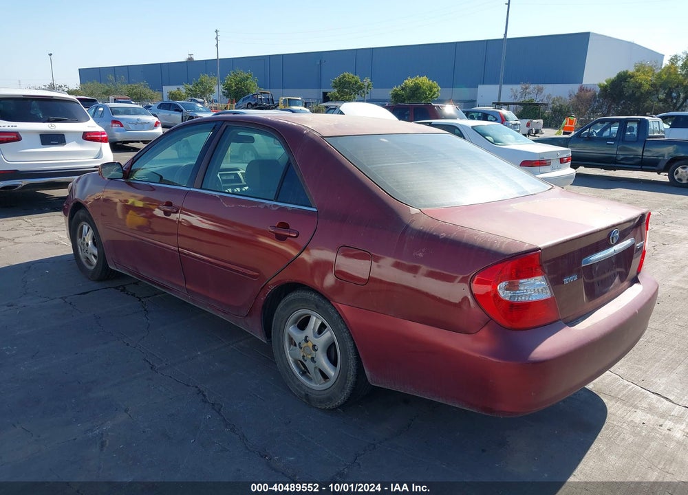 2003 TOYOTA CAMRY LE VIN: 4T1BE32K33U121754