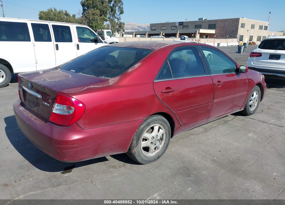 2003 TOYOTA CAMRY LE VIN: 4T1BE32K33U121754