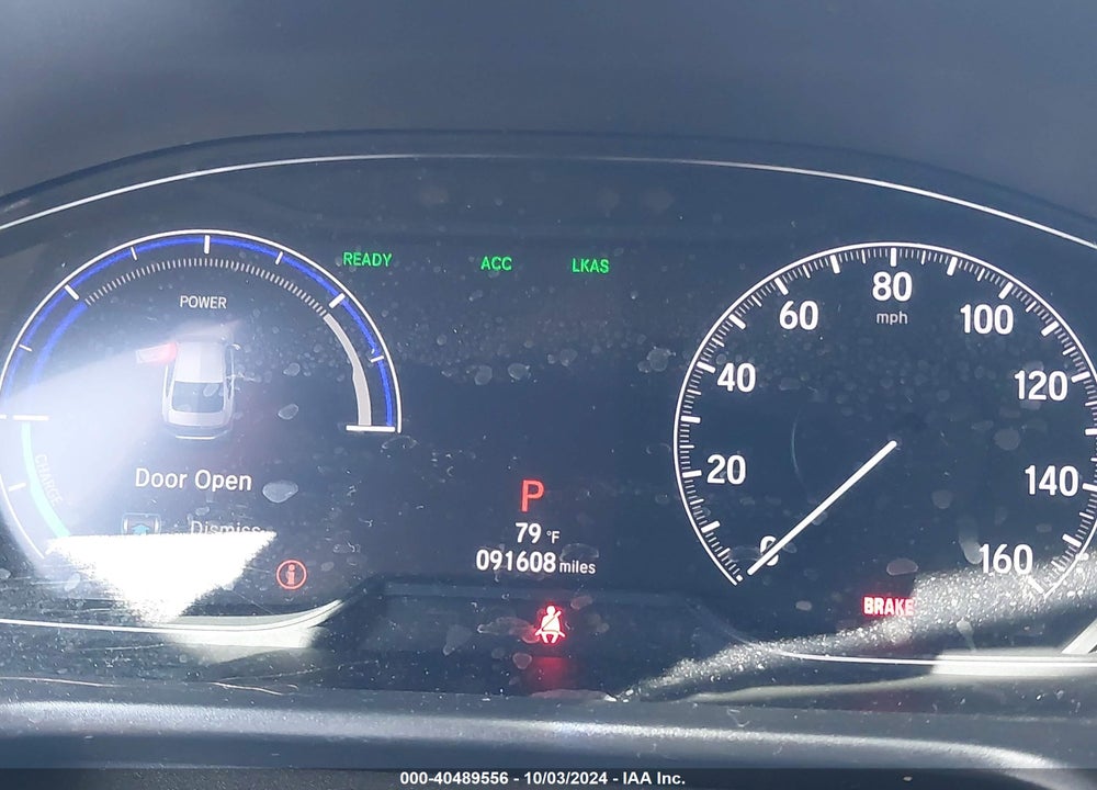 2019 HONDA ACCORD HYBRID EX VIN: 1HGCV3F40KA011511