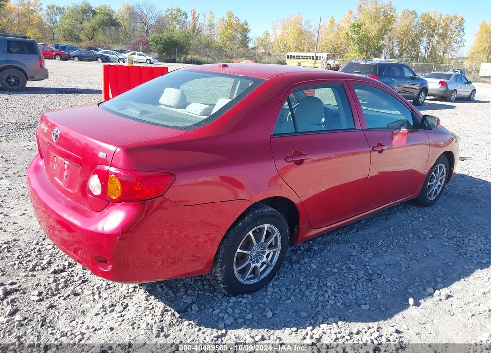 2009 TOYOTA COROLLA LE VIN: 1NXBU40E89Z087714