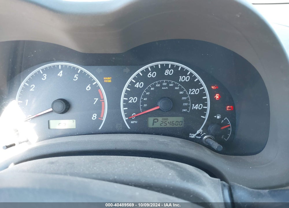 2009 TOYOTA COROLLA LE VIN: 1NXBU40E89Z087714