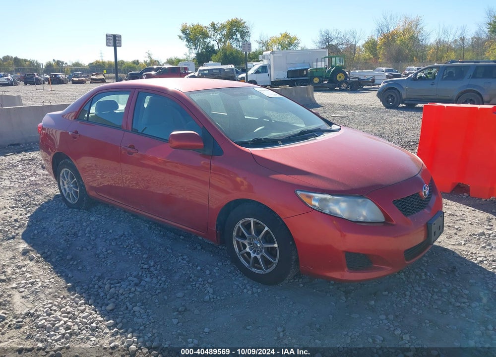 2009 TOYOTA COROLLA LE VIN: 1NXBU40E89Z087714