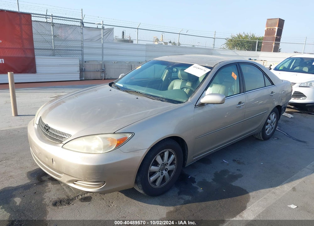 2002 TOYOTA CAMRY XLE V6 VIN: JTDBF30K620002705