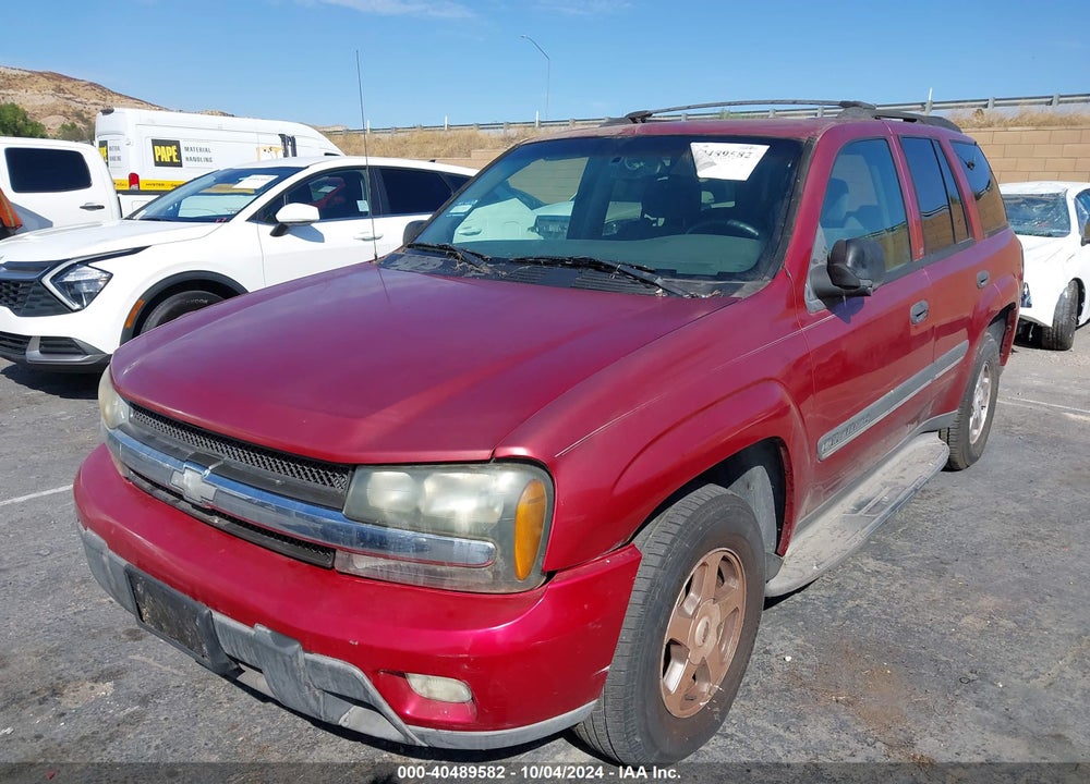 2002 CHEVROLET TRAILBLAZER LT VIN: 1GNDS13S822430758