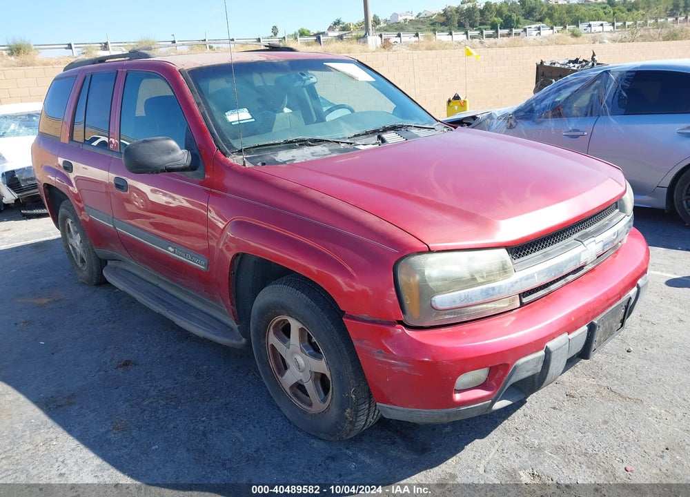 2002 CHEVROLET TRAILBLAZER LT VIN: 1GNDS13S822430758