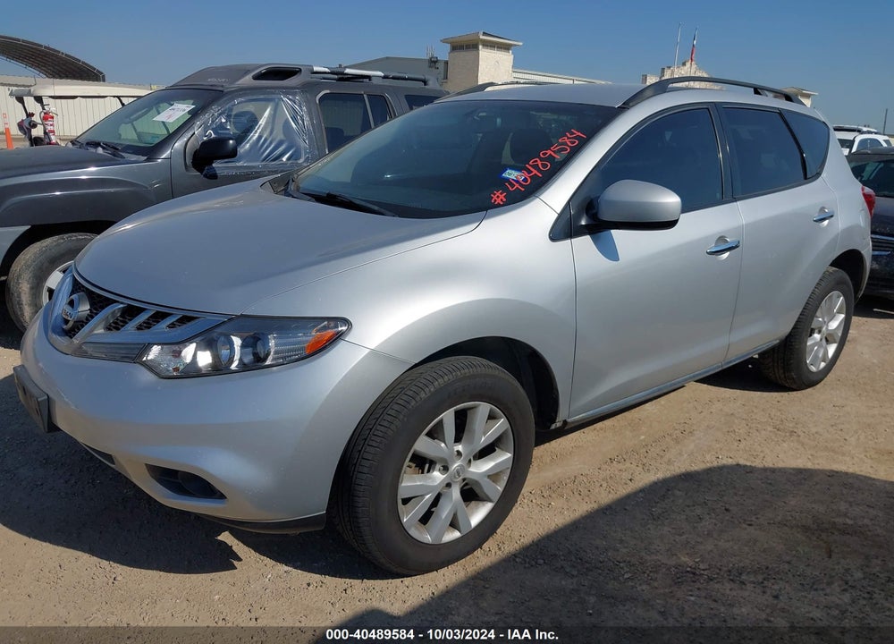 2013 NISSAN MURANO SV VIN: JN8AZ1MU1DW213706