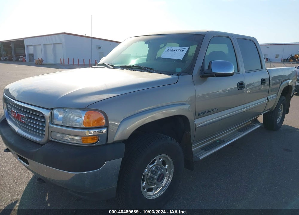 2002 GMC SIERRA 2500HD SLE VIN: 1GTHK23U12F171119