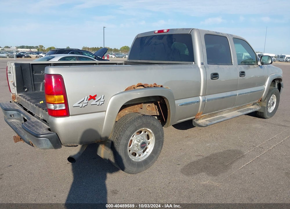 2002 GMC SIERRA 2500HD SLE VIN: 1GTHK23U12F171119