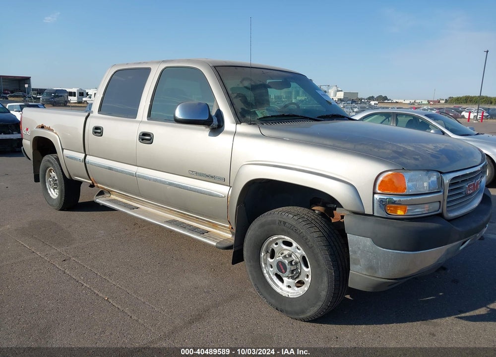 2002 GMC SIERRA 2500HD SLE VIN: 1GTHK23U12F171119
