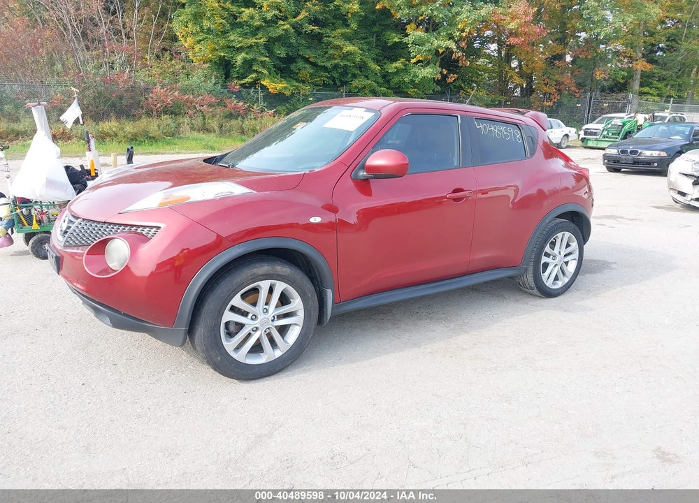 2011 NISSAN JUKE SL VIN: JN8AF5MV0BT023225