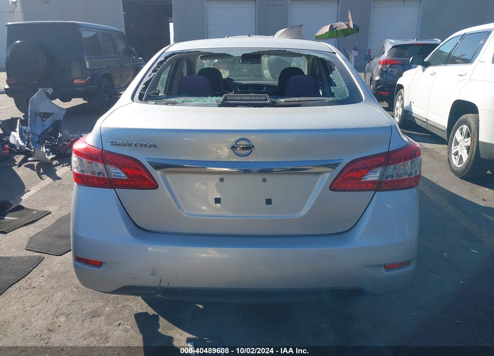 2015 NISSAN SENTRA S VIN: 3N1AB7AP5FY238091