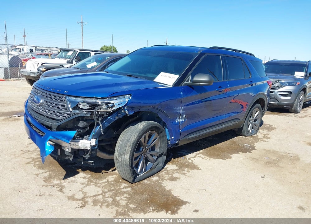 2021 FORD EXPLORER XLT VIN: 1FMSK8DH8MGA39509