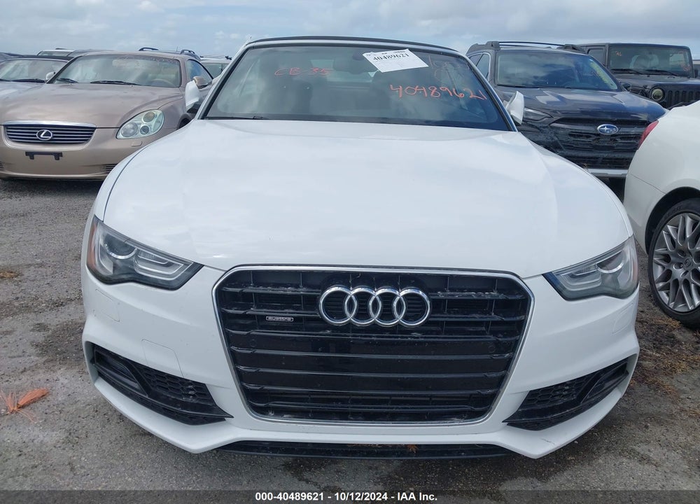 2017 AUDI A5 2.0T SPORT VIN: WAUD2AFH1HN003340