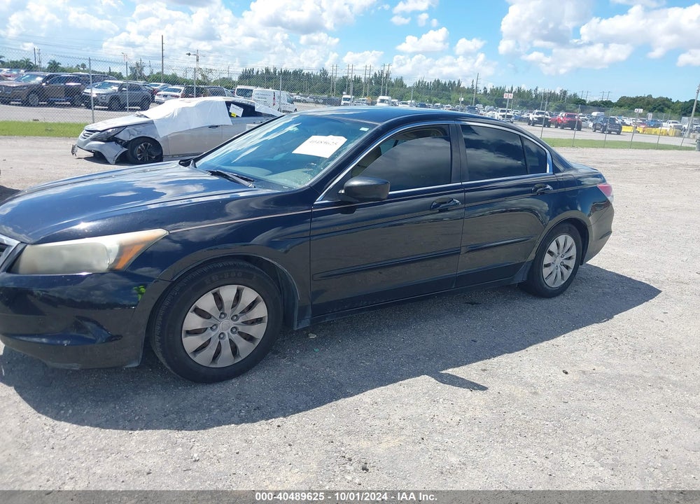 2009 HONDA ACCORD 2.4 LX VIN: 1HGCP26399A039068