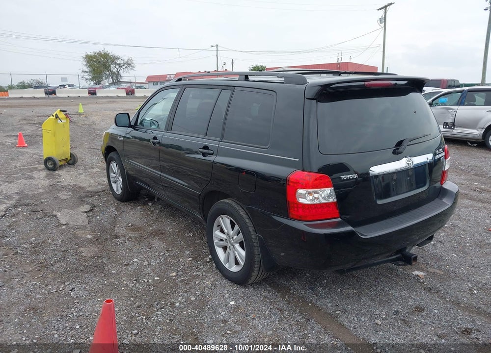 2007 TOYOTA HIGHLANDER HYBRID V6 VIN: JTEGW21A970020902
