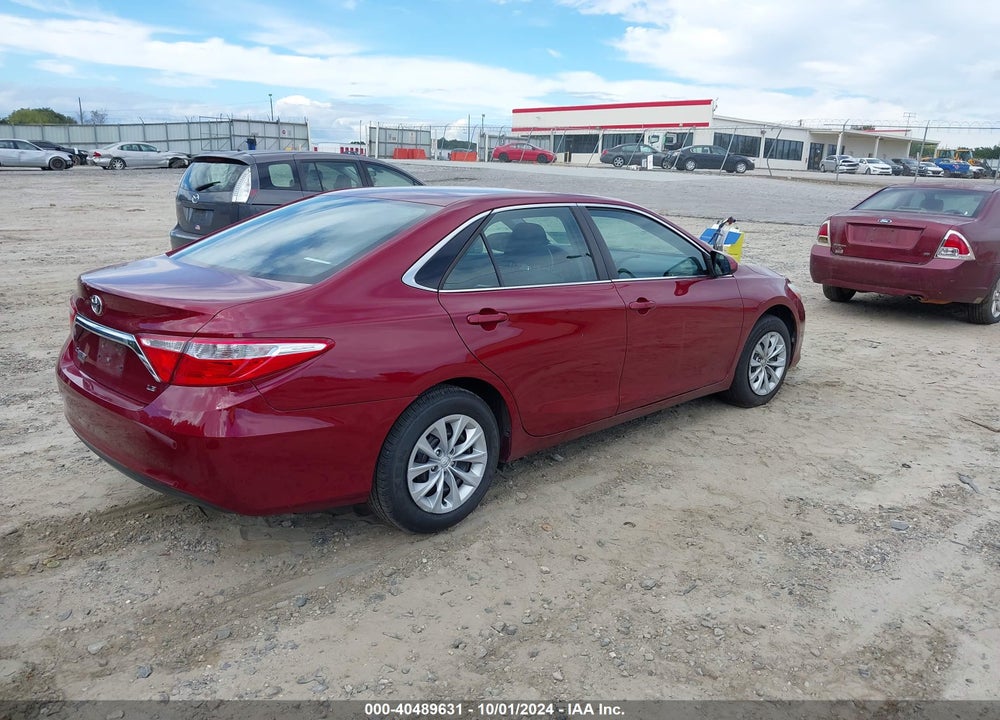 2016 TOYOTA CAMRY LE VIN: 4T1BF1FK5GU516259