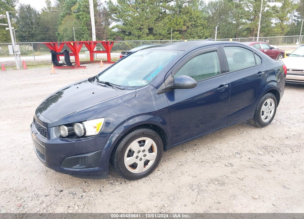 2016 CHEVROLET SONIC LS AUTO VIN: 1G1JA5SH7G4122674