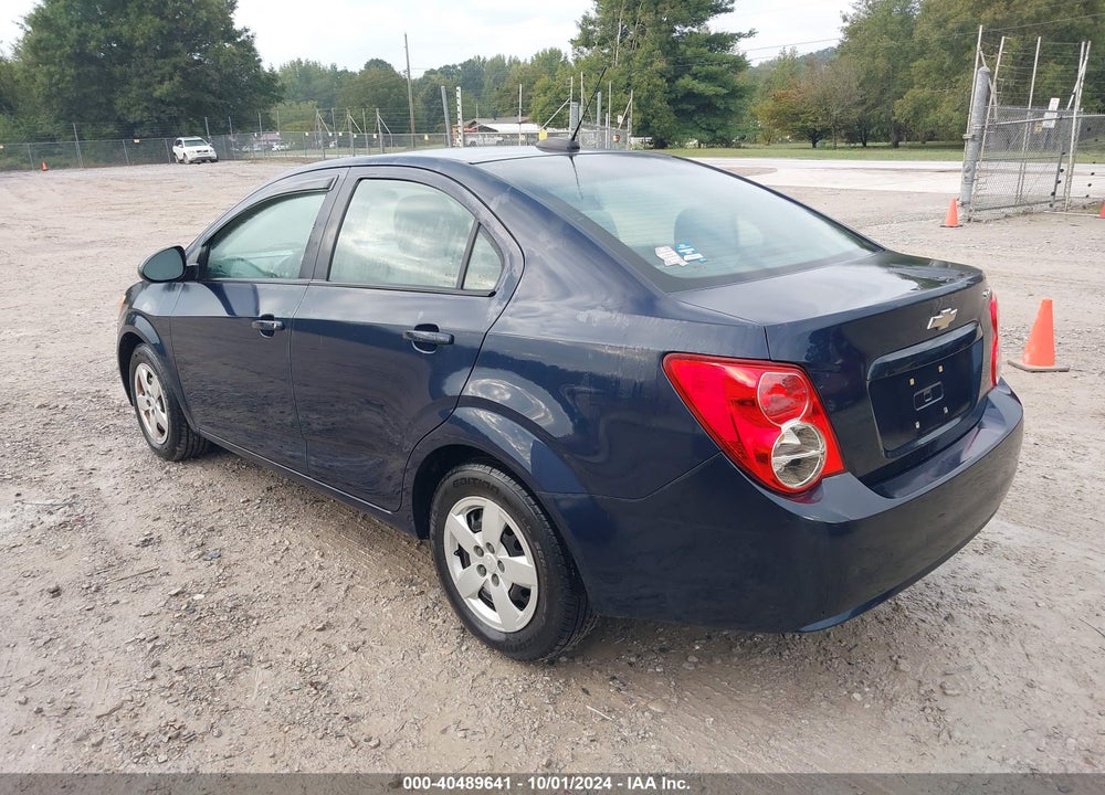 2016 CHEVROLET SONIC LS AUTO VIN: 1G1JA5SH7G4122674