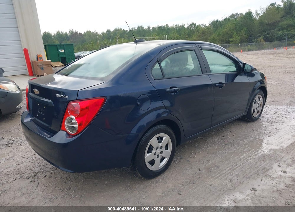 2016 CHEVROLET SONIC LS AUTO VIN: 1G1JA5SH7G4122674