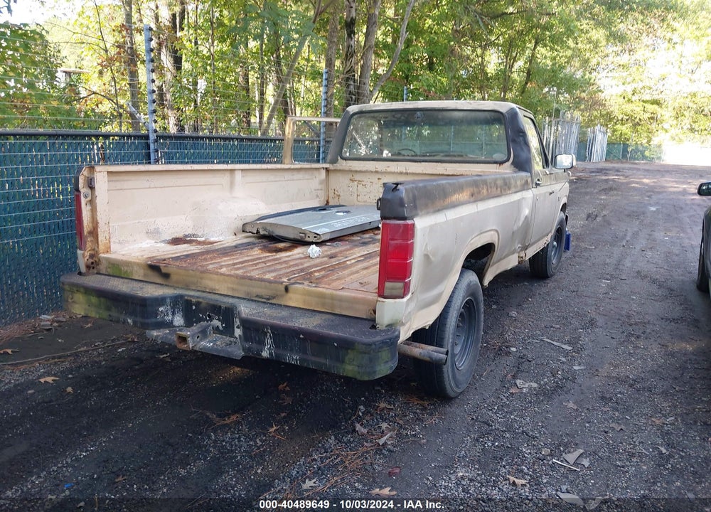 1986 FORD F250 VIN: 1FTEF25H1GNA30572