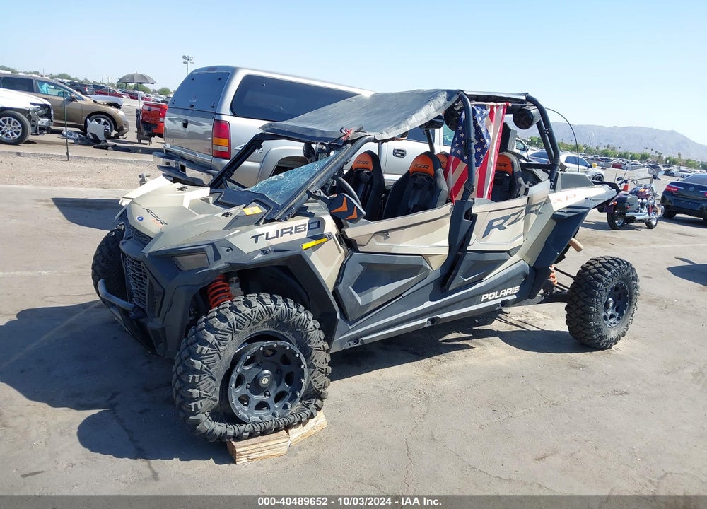 2021 POLARIS RZR XP 4 TURBO VIN: 3NSN4E920MF586524