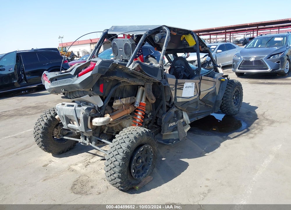 2021 POLARIS RZR XP 4 TURBO VIN: 3NSN4E920MF586524