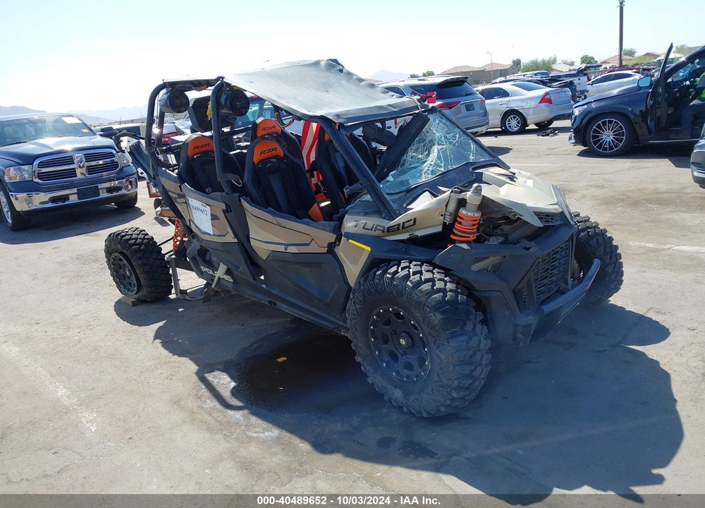 2021 POLARIS RZR XP 4 TURBO VIN: 3NSN4E920MF586524