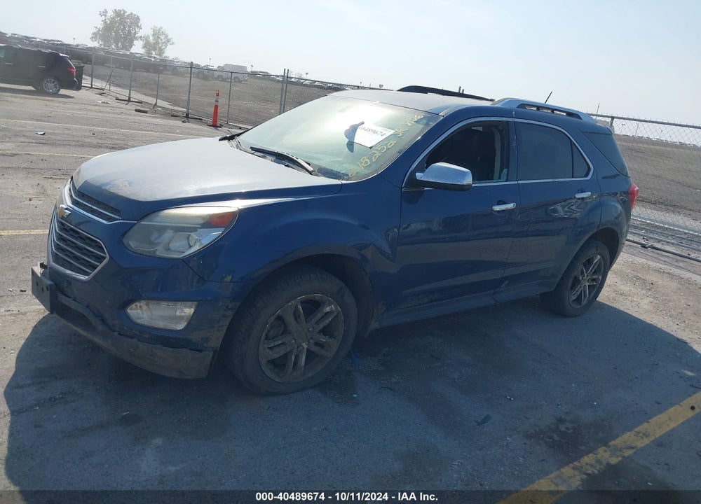 2016 CHEVROLET EQUINOX LTZ VIN: 2GNFLGE30G6218252
