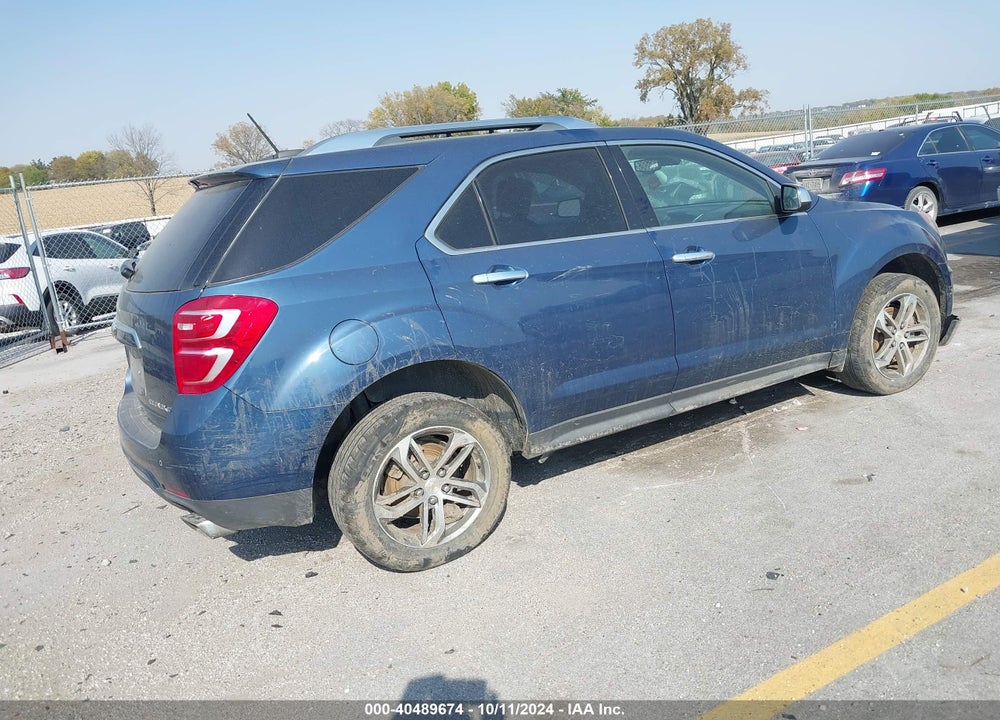2016 CHEVROLET EQUINOX LTZ VIN: 2GNFLGE30G6218252