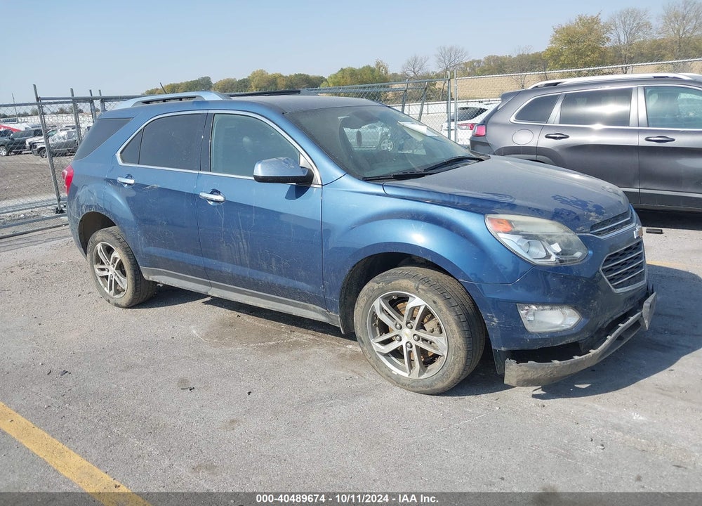 2016 CHEVROLET EQUINOX LTZ VIN: 2GNFLGE30G6218252