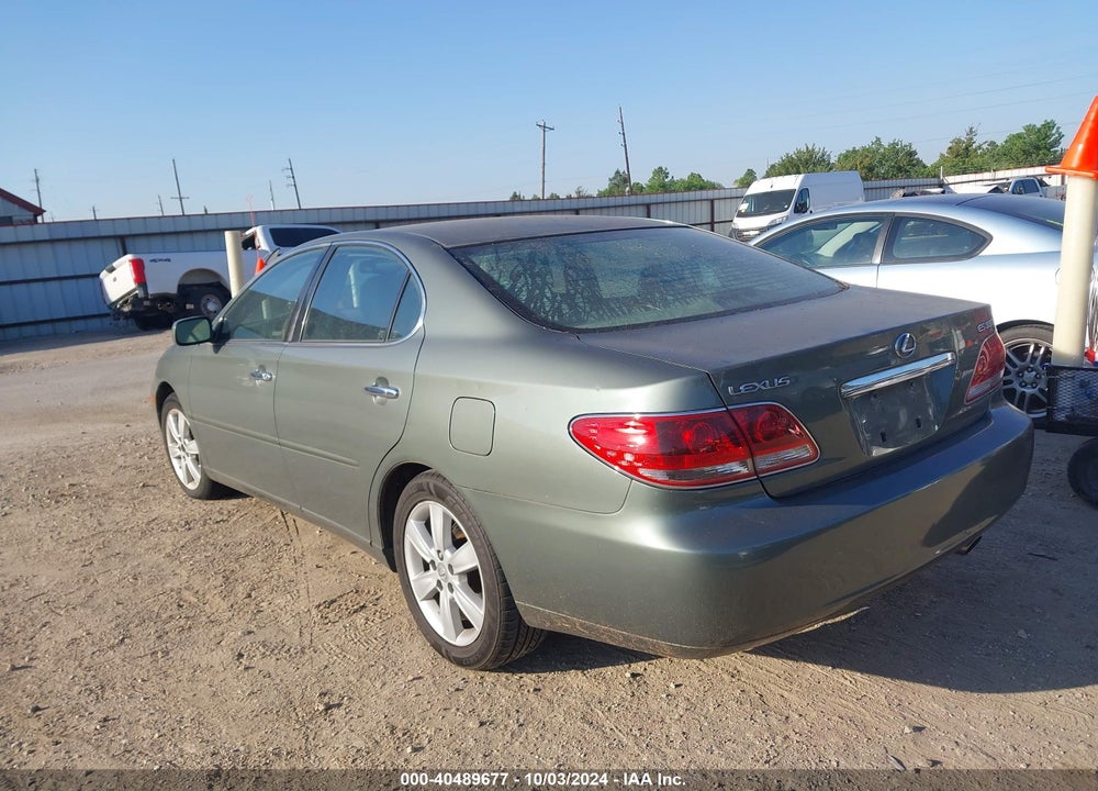 2005 LEXUS ES 330 VIN: JTHBA30G955090021