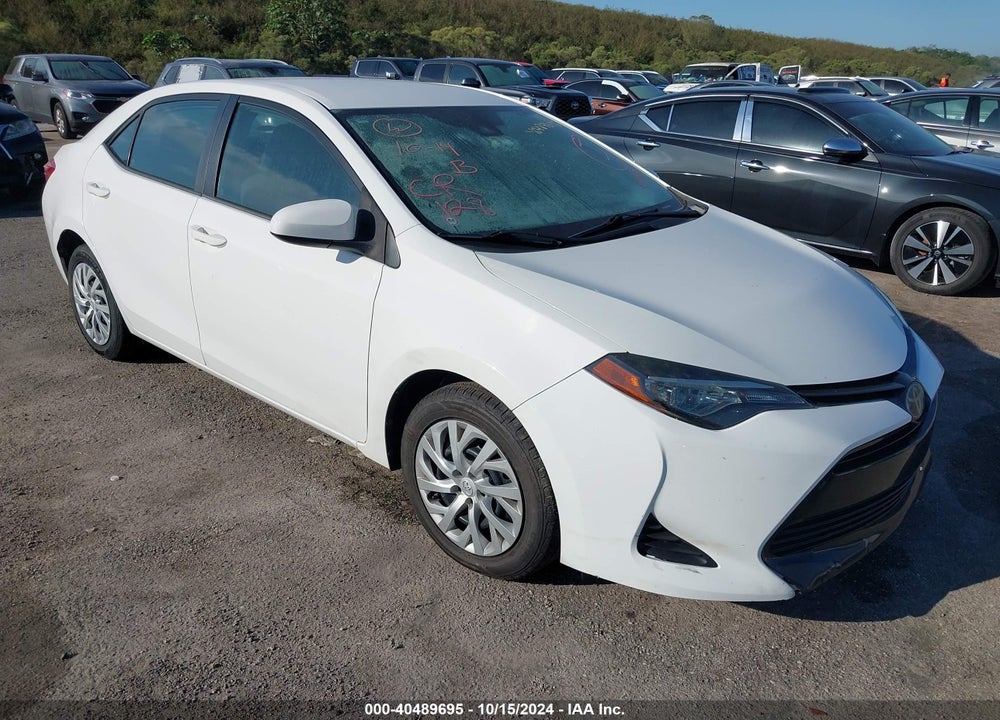 2019 TOYOTA COROLLA LE VIN: 5YFBURHE5KP891915