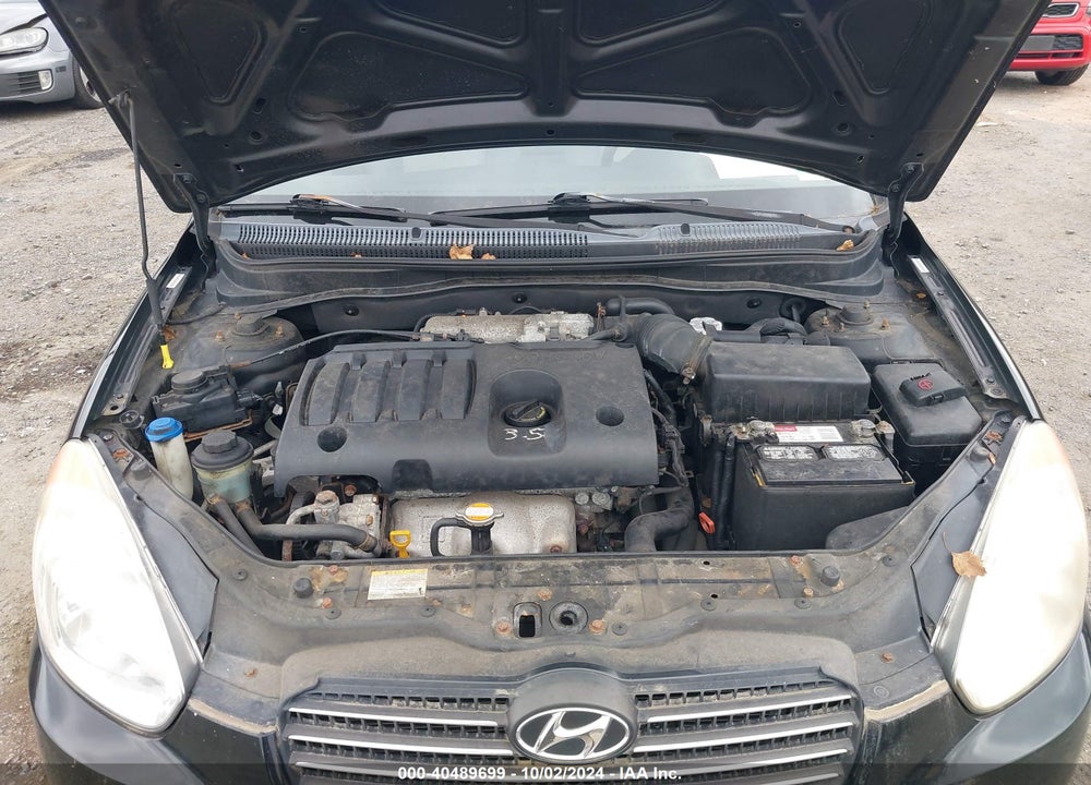 2010 HYUNDAI ACCENT GLS VIN: KMHCN4AC2AU407466