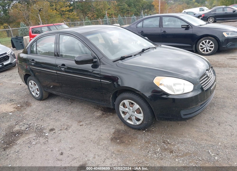 2010 HYUNDAI ACCENT GLS VIN: KMHCN4AC2AU407466