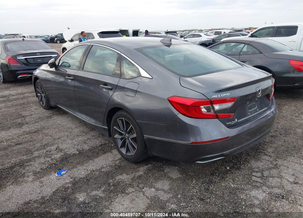 2022 HONDA ACCORD VIN: 1HGCV1F51NA071640