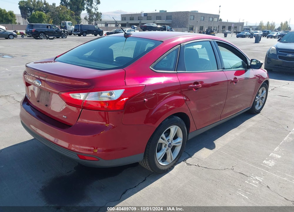 2014 FORD FOCUS SE VIN: 1FADP3F28EL432869