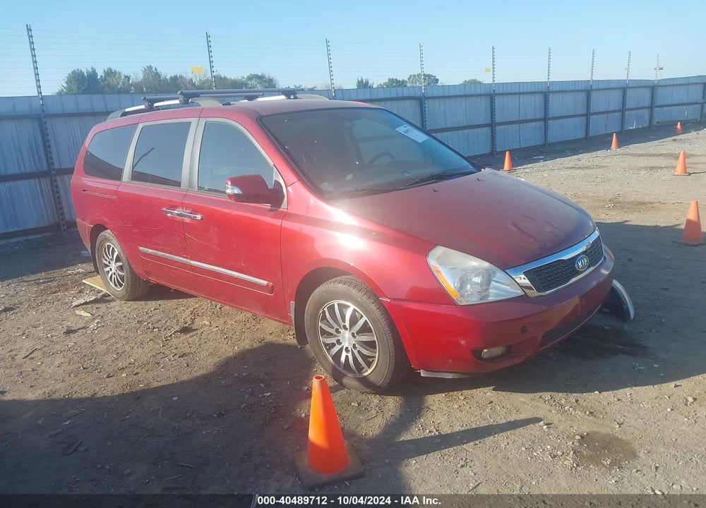 2012 KIA SEDONA EX VIN: KNDMH4C74C6421098