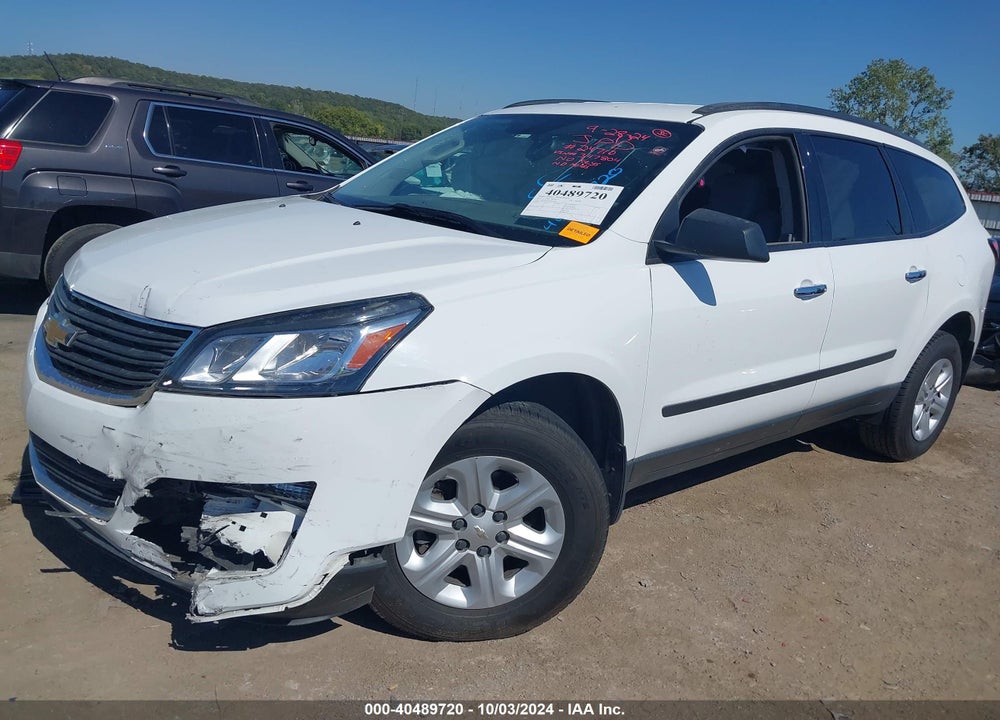2017 CHEVROLET TRAVERSE LS VIN: 1GNKRFKDXHJ347804