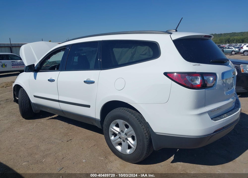 2017 CHEVROLET TRAVERSE LS VIN: 1GNKRFKDXHJ347804