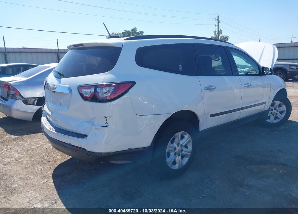 2017 CHEVROLET TRAVERSE LS VIN: 1GNKRFKDXHJ347804